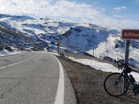Pico Veleta / Alto de la Sierra Nevada von Cenes de la Vega über Pradollano