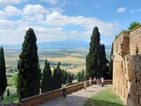Pienza desde Ripalta