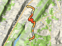 Pine Mountain Road from Remlap