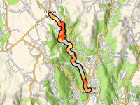 Pino do Val da Serra de Outes via San Lourenzo