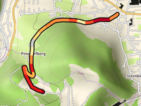 Pinsdorfberg vanuit Pinsdorf