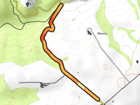Plaine du Chemin d'Oraison from Ravin de la Combe