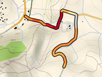 Plateau de Chauzon from Uzer