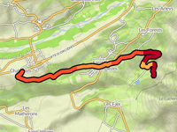 Montée du Libouze da Chabotte