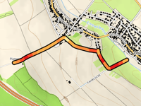 Plattenhöhe von Oberndorf
