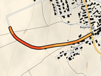 Plattenweg da Bayersried