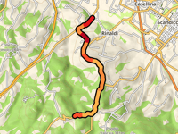 Poggio alle Calle da Pieve a Settimo