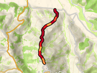 Poggio alle Forche par Strada Comunale delle Macie