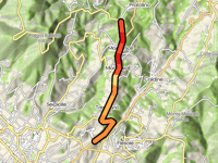 Poggio Carega über Via Bolognese Nuova