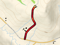 Poggio dell'Ulivastra por Strada Comunale Lupinaio