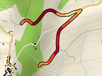 Poggio di Casale di Pare por Strada della Querciolina
