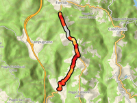 Poggio di Fercole por Strada Comunale dei Sodalini