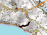 Poggio di San Remo über Via Monte Calvo