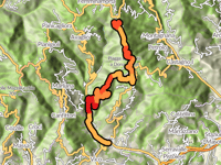 Poggio di Valdinazzi von Nievole über Via Sovigno