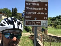 Poggio Meta über Montepescini