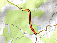 Poggio Sambuco z Passo di Viamaggio