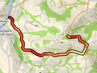 Polstererkogel da Steinbach an der Steyr via Ternberger Strasse