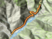 Pont de Berthéou via Route des Grandes Alpes