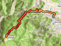 Popovi Livadi Pass from Gotse Delchev