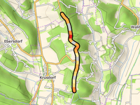 Poppendorfbergweg über Krusdorfbergweg