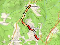 Poppendorfer Wald z Moritzmühle