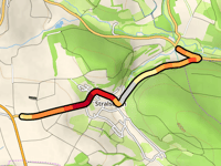Poppenrother Berg przez Stralsbach