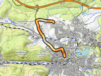 Pörlitzer Höhe von Ilmenau über Oberpörlitz
