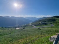 Port d'Envalira desde Andorra la Vella
