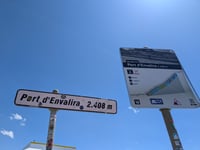 Port d'Envalira from Andorra la Vella