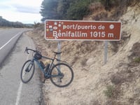Puerto de Benifàllim über Benifàllim