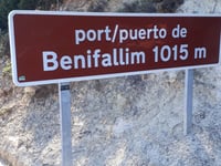 Port de Benifàllim von Relleu
