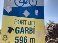 Port del Garbí from Albalat dels Tarongers