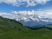 Portes de Culet depuis Collombey