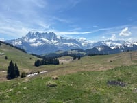 Portes de Culet depuis Collombey