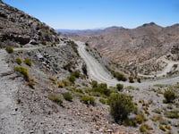 Portillo de Bonillo desde Uspallata