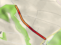 Postauer Strasse vanuit Unholzing