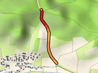 Posteig vanuit Axtbrunn