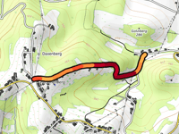 Potschenberg vanuit Rosendorf