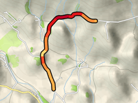 Potter Fell Road from Bowston