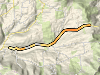Potter Mountain Road from Conesville