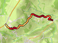 Pouchan przez Route des Baronnies