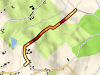 Pouliacq via Chemin de Peyroutan
