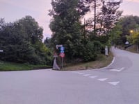 Passo del Cimirio von Trento über Povo