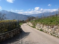 Passo del Cimirio from Trento via Povo