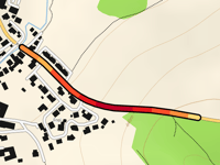 Pramtalstrasse vanuit Rottenbach