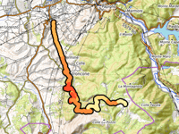Prati di Stroncone von Terni über Stroncone