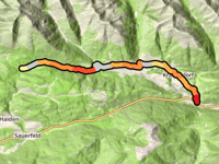 Prebersee von Seebach über Krakaudorf