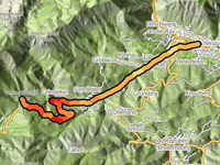 Preiner Gscheid Pass z Reichenau an der Rax