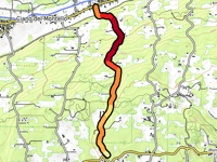 Presa XVII / Via Ivo Lollini from Ciano del Montello