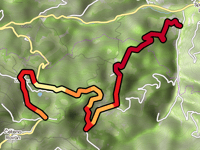 Preval Četena Ravan from Spodnja Luša